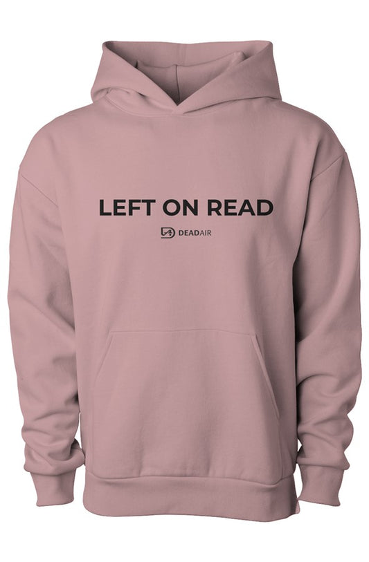 DEADAIR Hoodie – "Left on Read" - Light Edition