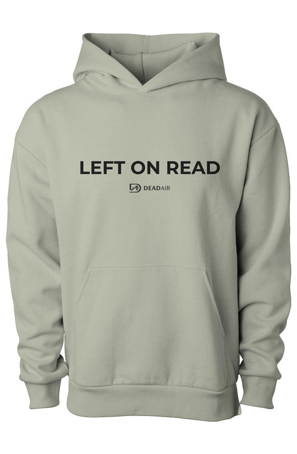 DEADAIR Hoodie – "Left on Read" - Light Edition