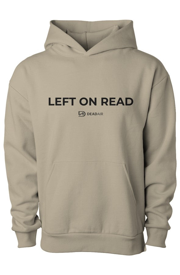DEADAIR Hoodie – "Left on Read" - Light Edition