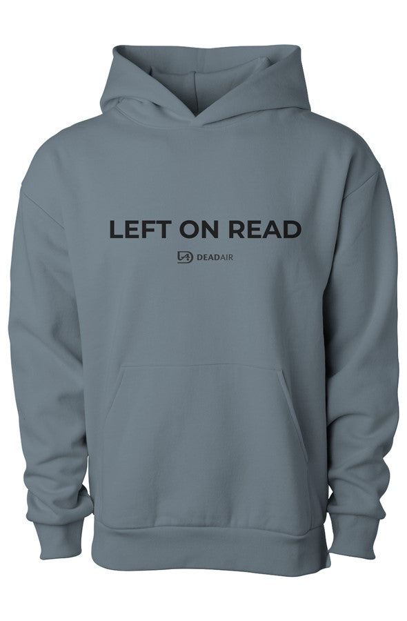DEADAIR Hoodie – "Left on Read" - Light Edition